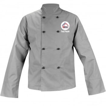 Bluza kucharska personalizowana , 6 modelI do wyboru , długi / krótki rękaw